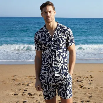 Pánská košile Košile Threadbare Navy 1163445 XL