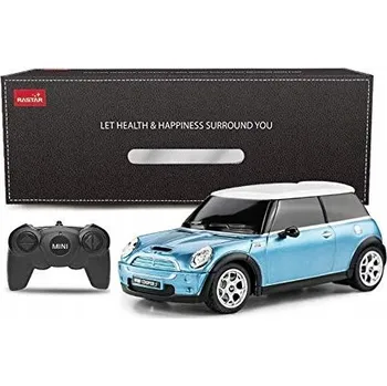 autíčko RASTAR Dálkově Ovládané Auto Mini Cooper 1:24 Modré