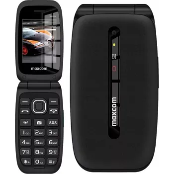 Mobilní telefon Telefon pro seniory MaxCom MM828 4G černý
