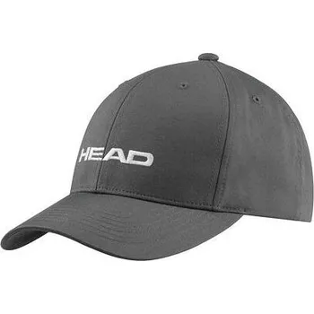 Kšiltovka Head Promotion Cap čepice s kšiltem antracitová