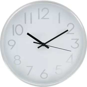 Hodiny Nástěnné hodiny Toulon, ø 30 cm, bílé&nbsp;DIY-6