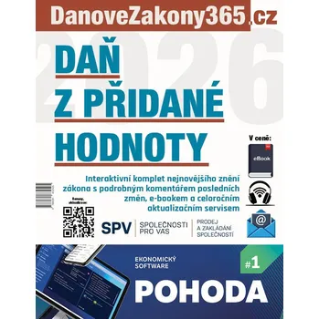 Daň z přidané hodnoty 2026 s komentářem změn