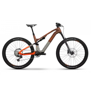 Elektrokolo Haibike Lyke CF 10 Testbike 2023 XL leather/orange