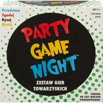 Desková hra VEČER HER S PŘÁTELI - Sada společenských her na párty - University Games