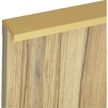 Nábytkové kování Úchytka hranová F9 L-150 mm ZLATÁ MATNÁ typ VERA