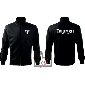 Pánská mikina Pánská mikina s motivem Triumph 088 černá 2XL