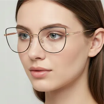 Brýle na čtení DÁMSKÉ dioptrické brýle +2 NA ČTENÍ ZBLÍZKA S ANTIREFLEXNÍ VRSTVOU