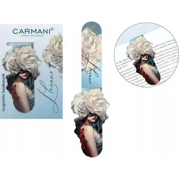 Záložka MAGNETICKÁ ZÁLOŽKA DO KNIHY LOZANO MALÍŘSTVÍ UMĚNÍ DÁREK CARMANI