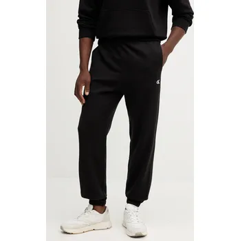 Bavlněné tepláky Calvin Klein Jeans LV04RD241G černá 99X, vel. XXL