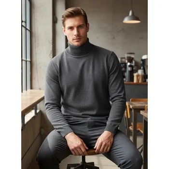 Pánský svetr Pánský svetr DSTREET ŠEDÁ L