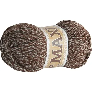 Příze Příze Jumbo maxi 983978 mix hnědá