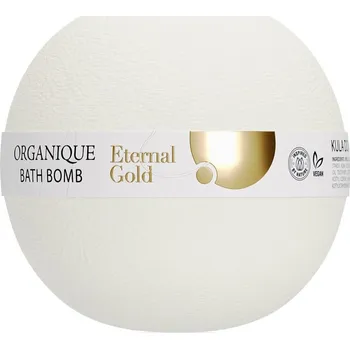 Sprchový gel Organique Eternal Gold Smoothing Therapy koupelová bomba s vyživujícím účinkem 170 g