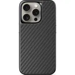 Mag+HybridCarbon Case iP16 Pro BK EPICO
