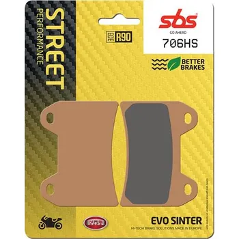 Brzdová destička Brzdové destičky SBS MOTO