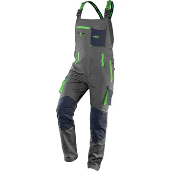 montérky NEO TOOLS Pracovní kalhoty Pracovní montérky na kšandy PREMIUM Velikost: XS