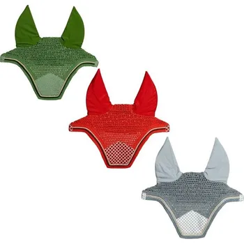 Vybavení pro koně Čabraka na uši Kentucky Wellington Velvet Printing