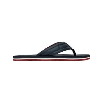 Pánské žabky Žabky Tommy Hilfiger Hilfiger Padded Beach Sandal FM0FM05801 Tmavomodrá 46