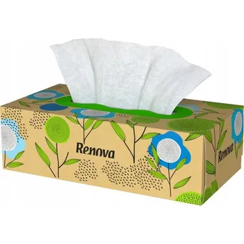 Papírový kapesník Hygienické kapesníčky bez vůně Renova 3 vrstvé, 70 ks