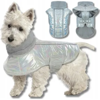 Obleček pro psa Kurteczka Dla Psa M Wodoodporna Odblaskowa na zimu