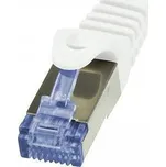 Patchcord LogiLink CQ3121S Cat.6A S/FTP 30 m bílý