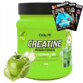 Kreatin Kreatin jablečný prášek Evolite Nutrition 500 g