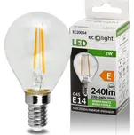 ECOLIGHT LED žárovka E14 2W teplá bílá 175902573