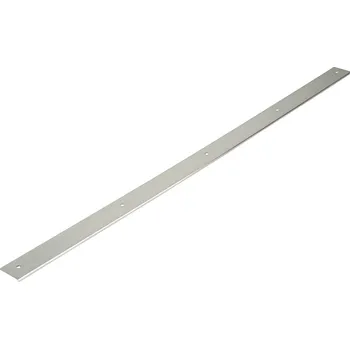 Kuchyňská pracovní deska Strong Ukončovací boční lišta pracovní desky "0" radius NEREZ 600/38 mm Typ lišty: pravá