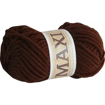 Příze Příze Jumbo maxi 983 tmavě hnědá