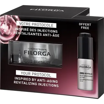 FILORGA GIFTSET FILORGA NCEF -REVITALIZE CREAM revitalizační krém 50 ml + FILORGA NCEF -REVITALIZE SERUM intenzivní revitalizační sérum 5 ml