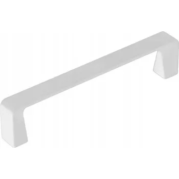 Nábytkové kování Nábytková úchytka UU52, bílá soft touch R240, 320 mm