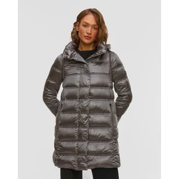 Dámský Stříbrný Péřový Kabát Bogner Lynn-d4 36306549-950