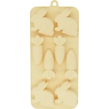 Forma na pečení TORO FORMA SILIKONOVÁ VELIKONOČNÍ NA ČOKOLÁDU KRÉMOVÁ_hamashop