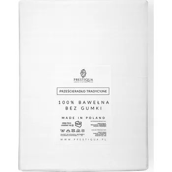 Prostěradlo Tradiční bavlna Prostěradlo Prestiqua 160 x 220 cm