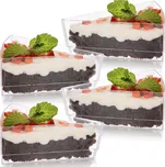 Pohárky na dezerty a snacky 160 ml, 4 ks
