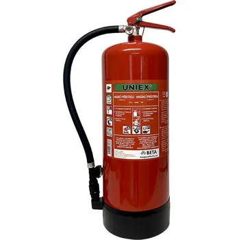 Hasicí přístroj UNIEX Pěnový hasicí přístroj bez fluoru F9 - 9L hašení lithiových baterií