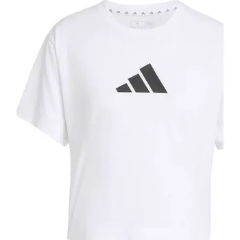 Dámské tričko Dámské sportovní triko adidas WE BL TEE L Bílá, Černá