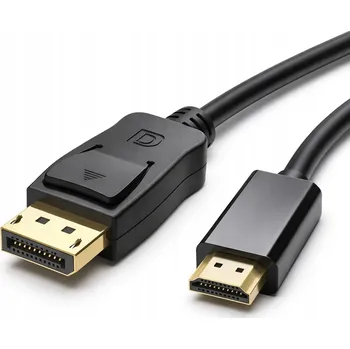 Video kabel Kabel DisplayPort DP HDMI 1,8m Full HD 1080p Plug&Play černý