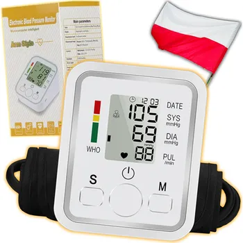 Tlakoměr Berrcom Měřič krevního tlaku na paži - domácí, automatický