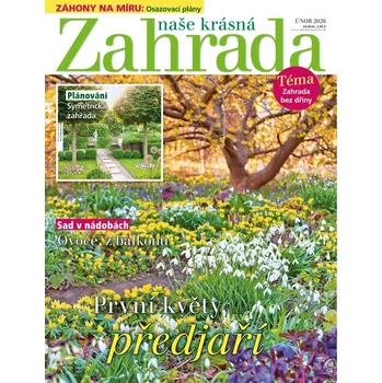 Časopis Naše krásná zahrada - předplatné časopisu - Roční
