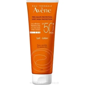 Přípravek na opalování Pierre Fabre AVENE LAIT SPF50+ 250 ml