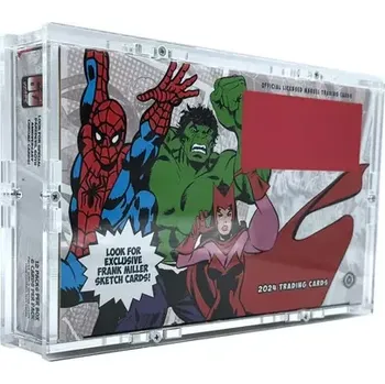 Sběratelská karetní hra Akrylový box Topps Marvel Chrome 2024 Box