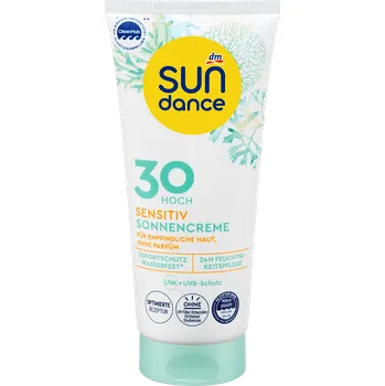 Opalování SUNDANCE krém na opalování Sensitive OF30
