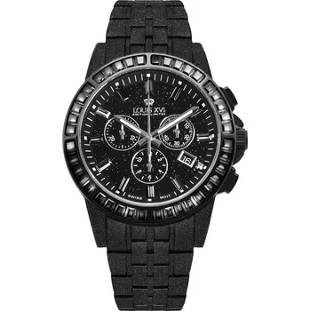 Hodinky Louis XVI LXVI1184 Majeste Frosted Iced Out 43mm 10ATM