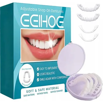 Dentální hygiena Umělé zubní náhrady dočasné zubní protéza 4 ks