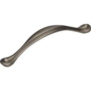 Nábytkové kování Nábytková úchytka UR50, staré stříbro, 128 mm