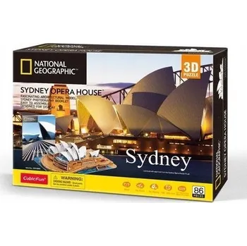 Puzzle Krychlové zábavné Puzzle 3D National Geographic Sydney