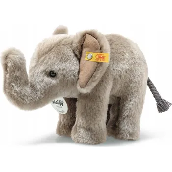 plyšák STEIFF Plyšový slon Trampili pro děti 18 cm světle šedý