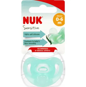 Anatomický, ortodontický silikonový Dudlík NUK 0+