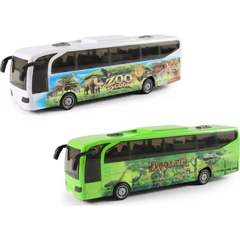 autíčko Autobus na setrvačník se zvuky a světly 23 cm