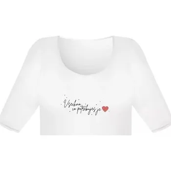 Dámské tričko ALBI Dámské tričko s kamínky - Láska, vel. L